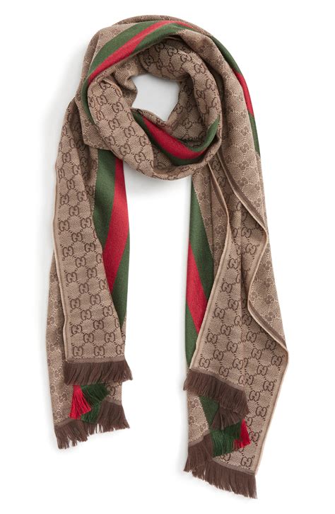 gucci scarf men's nordstrom|Gucci scarf price in nepal.